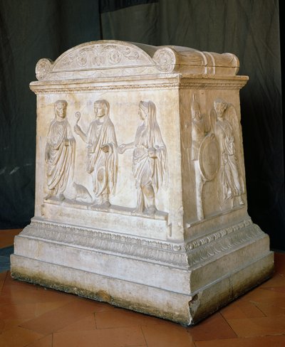 Altar dedicado a los lares de Augusto de Roman